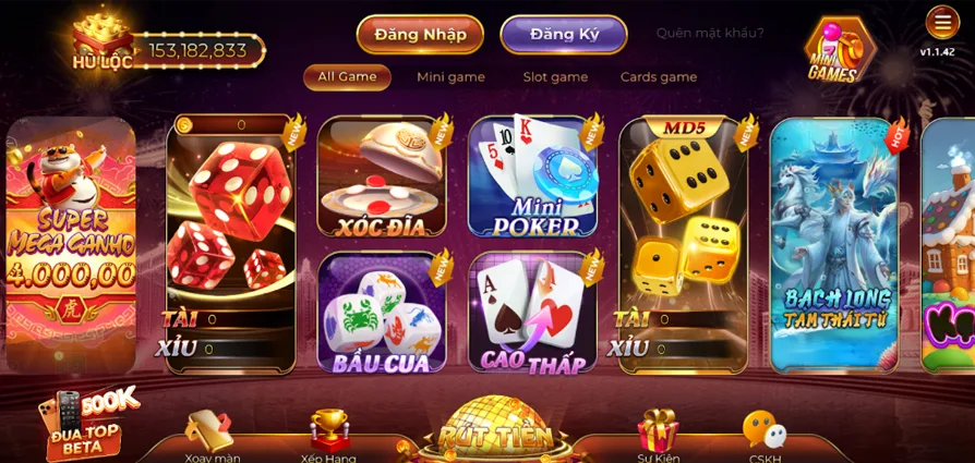 Sảnh mini game WinAZ